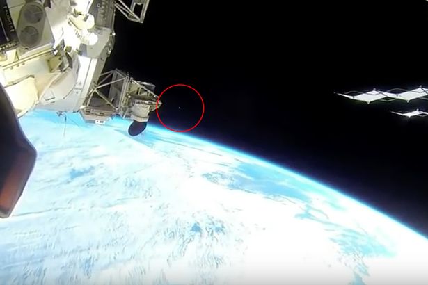 Space Station Camera Catches Mystery UFO Hurtling Over Earth