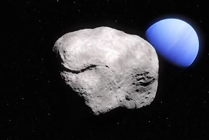 Tiny Moon Discovered Around Neptune Could Contain Alien Life