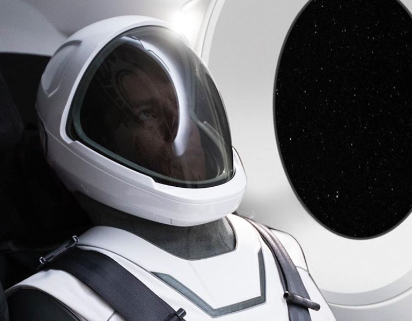 Elon Musk Reveals Sleek SpaceX Spacesuit Design