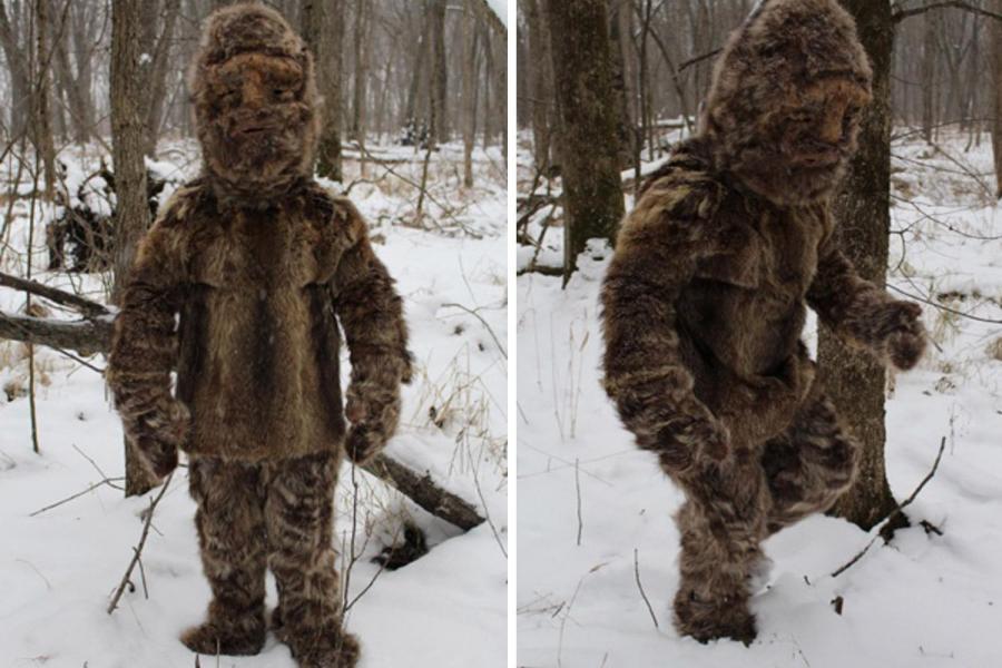 Shaman in Animal Skins Claims to Be the North Carolina Bigfoot