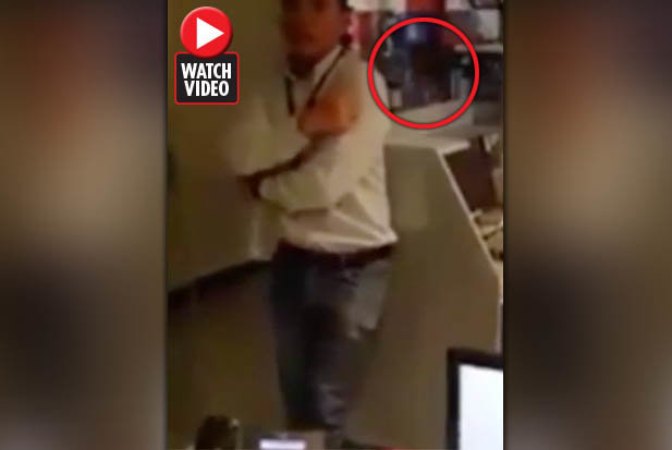 Fleeing 'Shadow Child' Caught on Video in Peruvian Bank