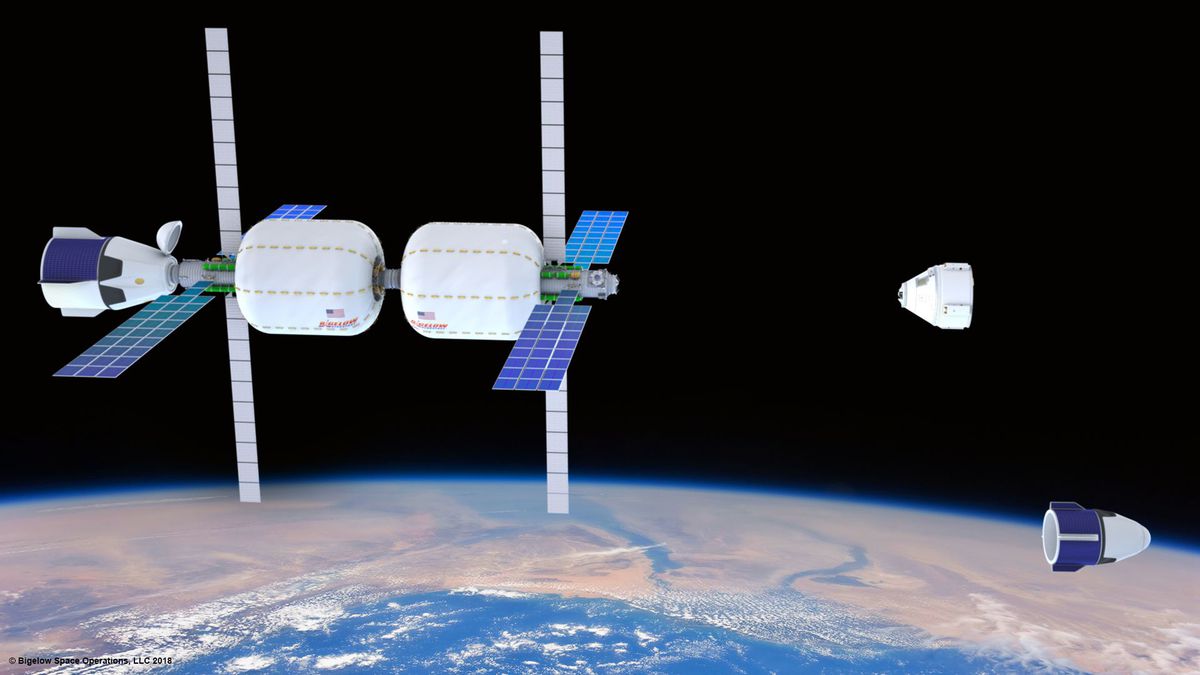 Bigelow Aims to Replace ISS with Inflatable Space Stations