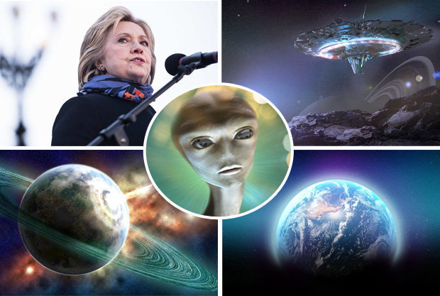 Bookmakers Slash Odds of Alien Life after Hillary Clinton Interview