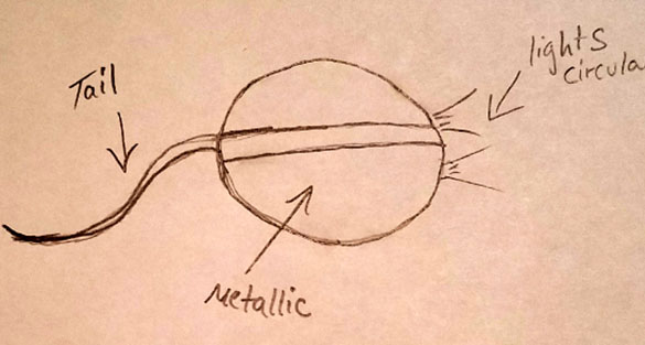 Mother and Son Witness Spherical 'UFO' Over Virginia