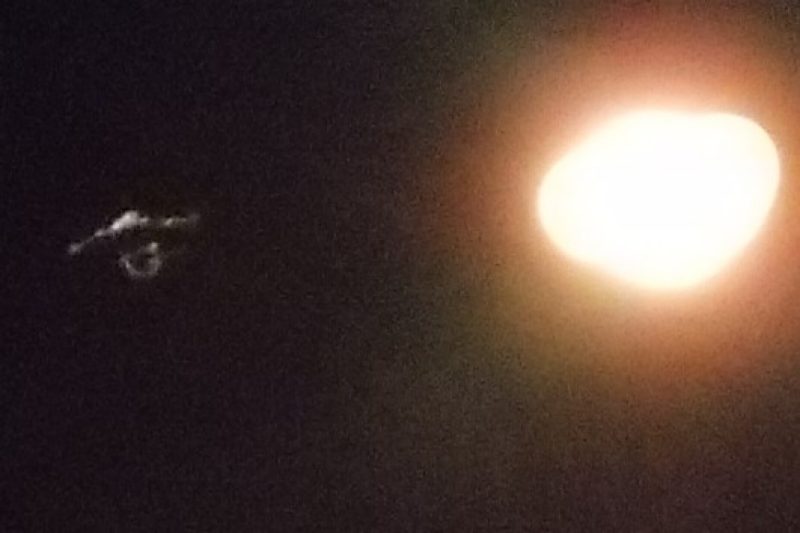 'UFO' Photographed over Random Island, Newfoundland