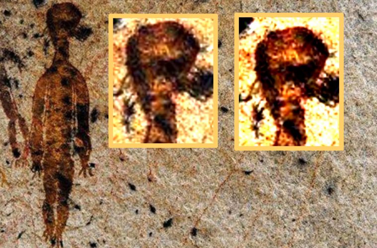 Do These 10,000 Year Old Rock Paintings Depict ET Beings?