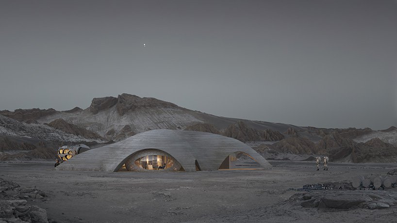 Designs Unveiled for Conceptual 3D-Printed Martian Habitat