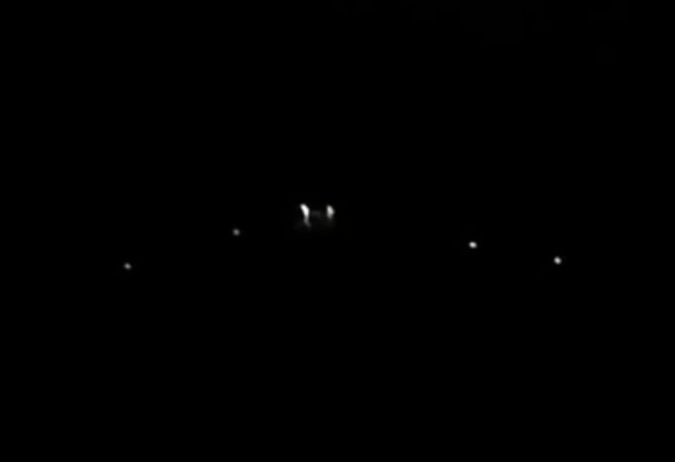 'V-shaped UFO' Recorded over North Carolina