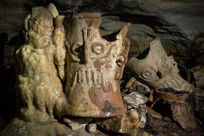 Archaeologists Open Lost Cave Full of Mayan Treasures