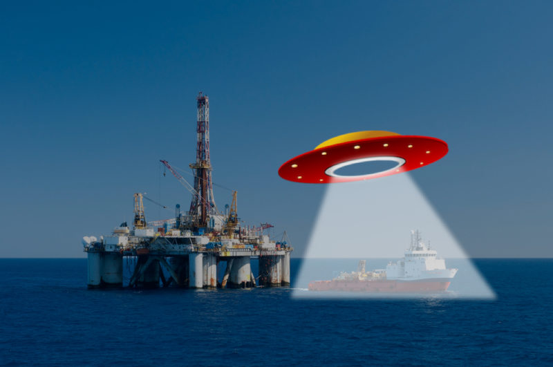 Giant 'UFO' Reported Hovering Near Rig in Gulf of Mexico