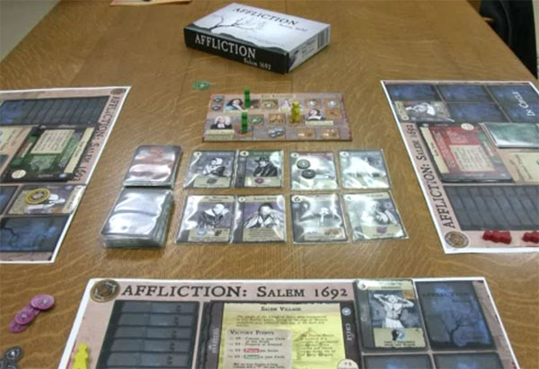 New Board Game Based on Salem Witch Trials in Development