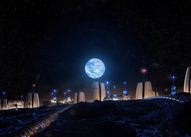 Architects Work with MIT and ESA to Design First Moon Colony