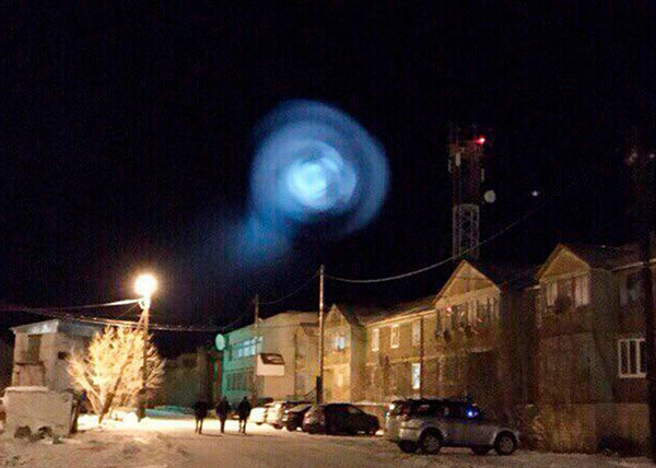 Swirling Balls of Light Spotted over Siberia