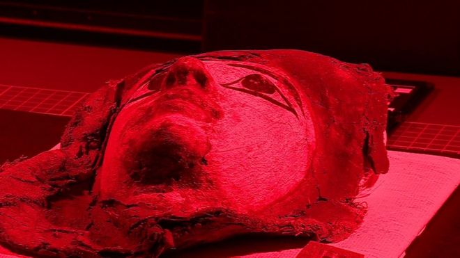 Scan Technique Reveals Secret Writing in Ancient Mummy Cases
