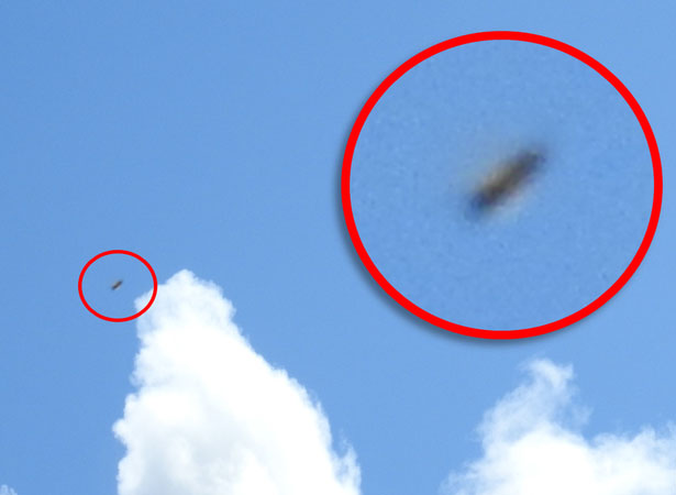 Three Separate People Photograph 'UFO' over Plymouth