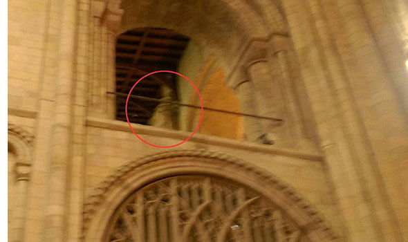 'Ghost of Bishop' Pictured in 'Haunted' Cathedral