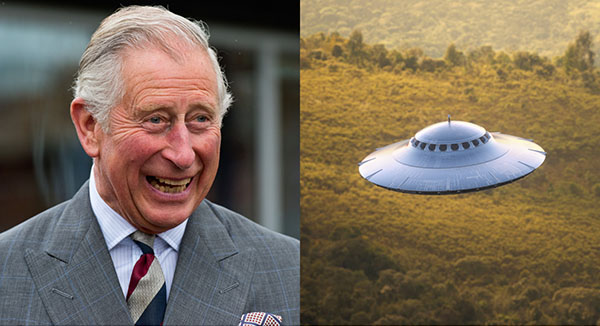 Claim: King Charles 'Piloted UFO' in Secret Canada Project