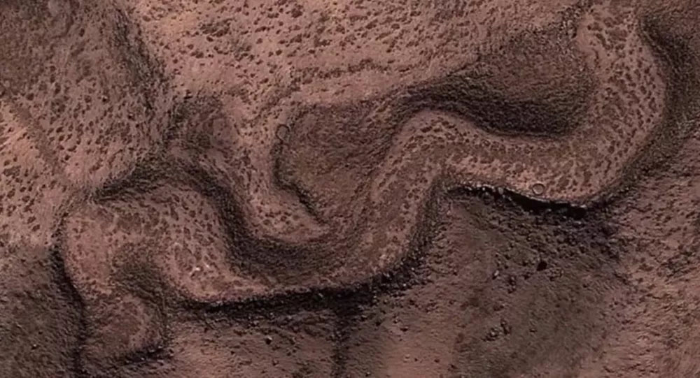 Cryptic Snake-like Structure in Peru Spotted by Google Earth User
