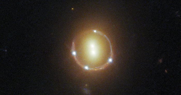 Hubble Telescope Captures a Stunning 'Einstein Ring'