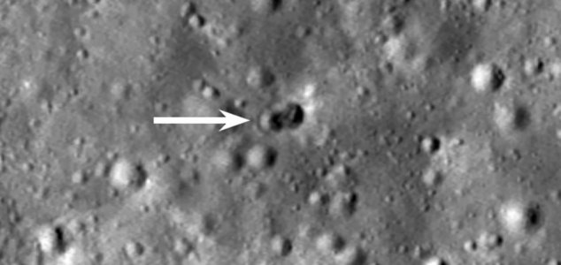 Unidentified Spacecraft Debris Spotted on Surface of the Moon