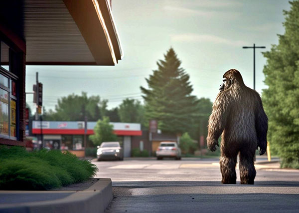 Cops Called After Bigfoot Argument Breaks Out at Burger King