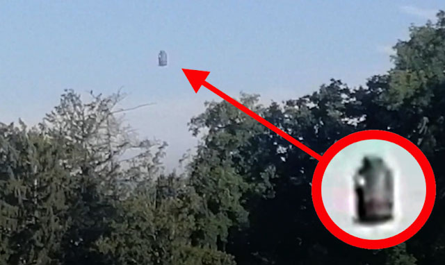 'UFO' Recorded Hovering over Trees in Switzerland?