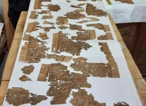 'Book of the Dead' Scroll Found in Ancient Egyptian Burial Shaft