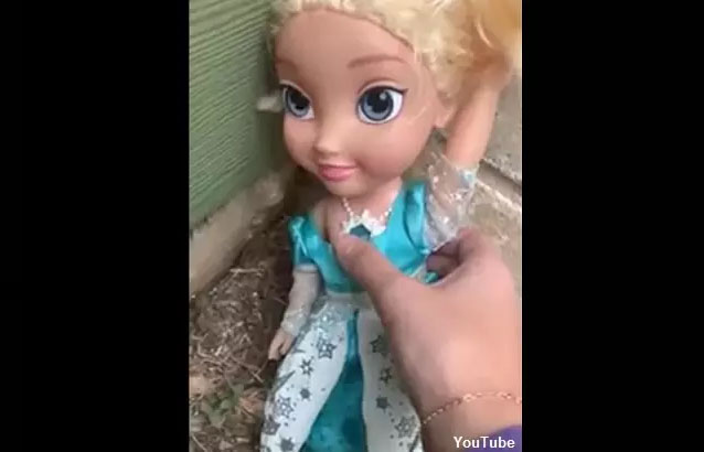 Spooky Elsa Doll 'Haunts' Houston Family