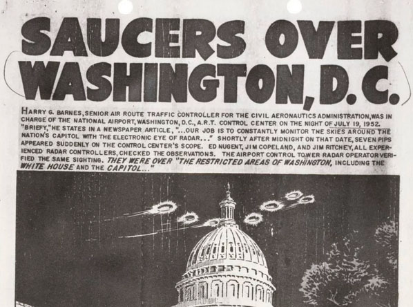 New Exhibit at US National Archives Explores UFO Documents