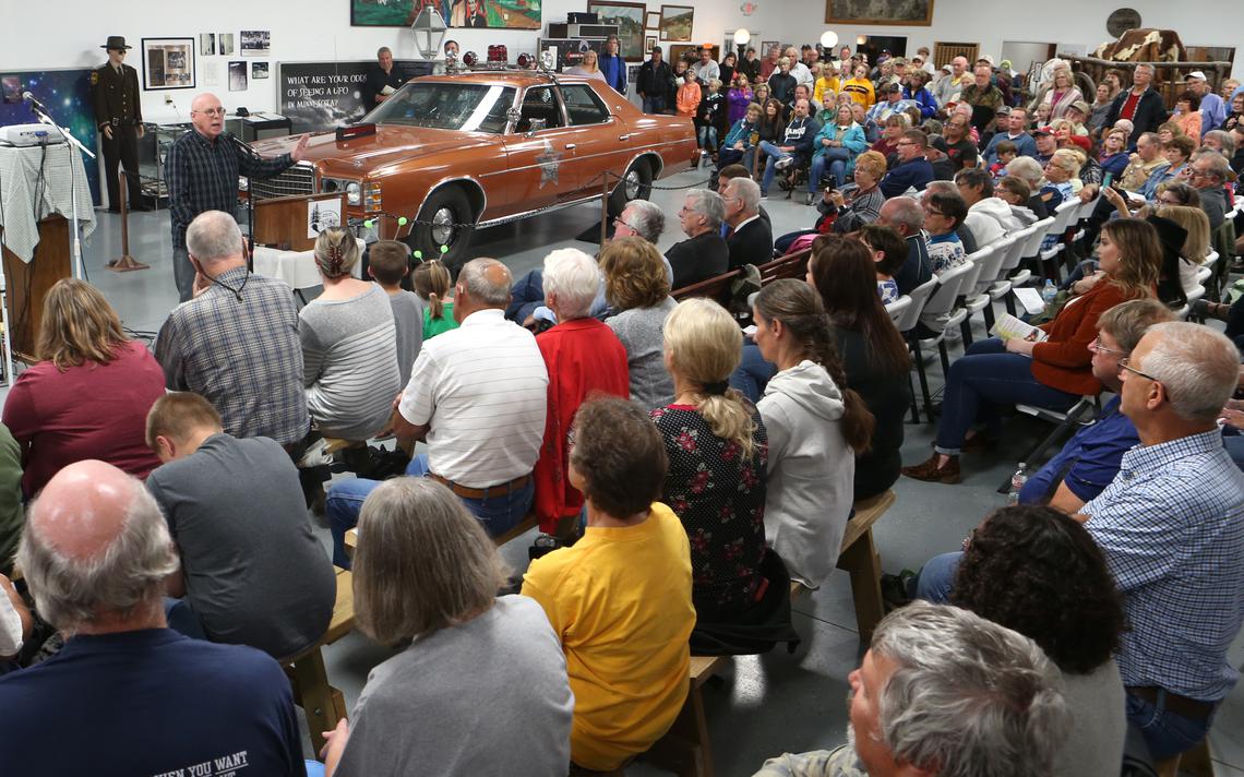 Patrol Car from Historic UFO Incident on Display at Local Museum