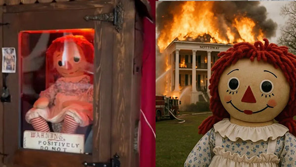 The Orignal 'Haunted' Annabelle Doll Goes on Tour