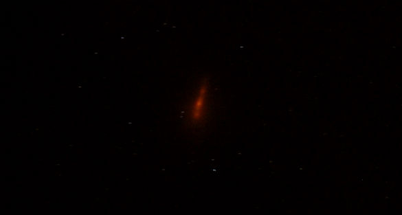 Mysterious Red Blob Photographed in the Louisiana Night Sky