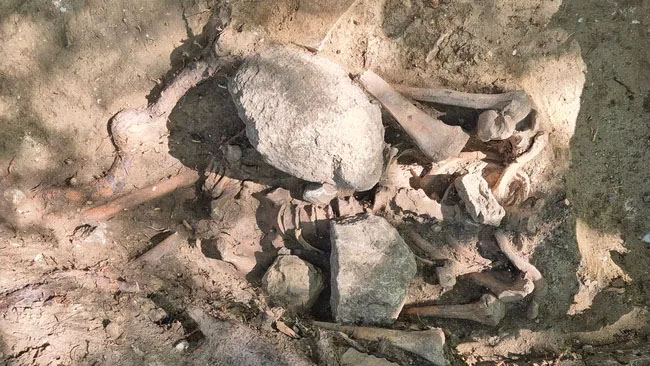 Skeleton Found Buried under Rocks to Prevent 'Rising'