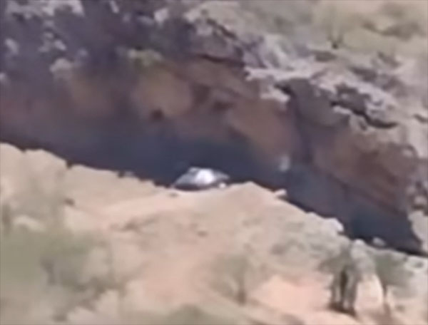 Flying Saucer Found on Side of Chilean Mountain?