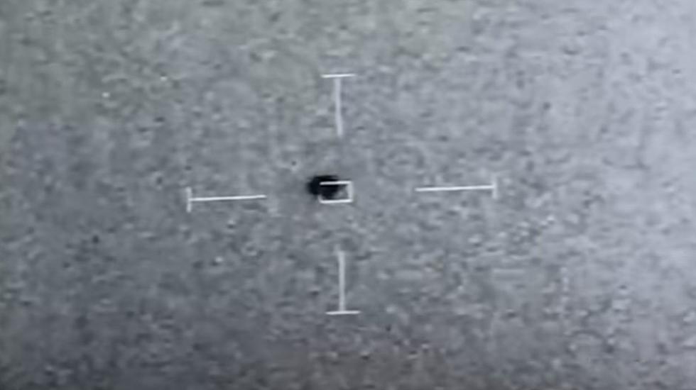 New Navy Video Appears to Show UFO Disappear into Ocean