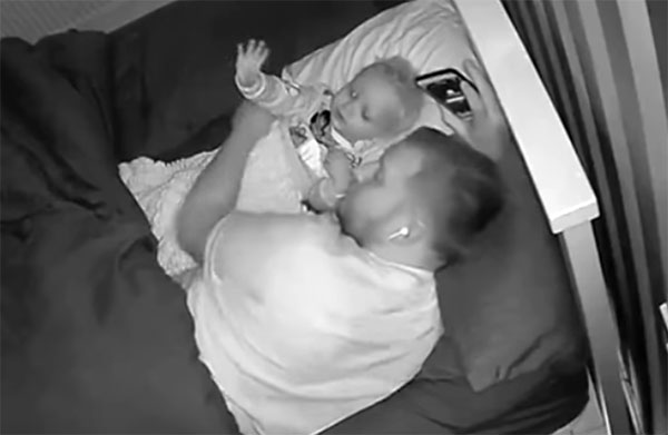 Toddler Greets Grandmother's Ghost?