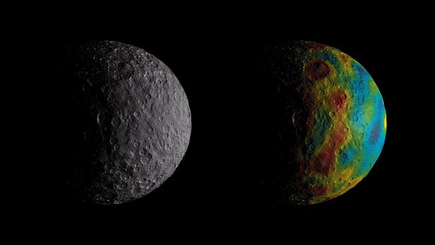 NASA Finds Evidence of Ancient Global Ocean on Ceres