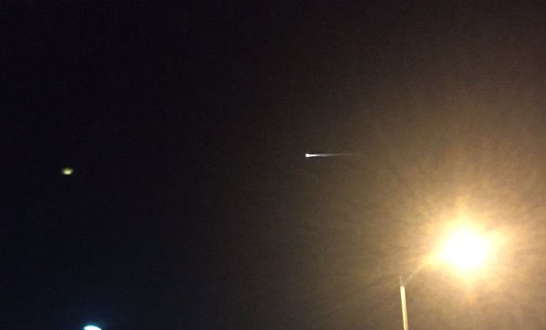 Southern Californian UFO Identified as Russian Rocket Debris