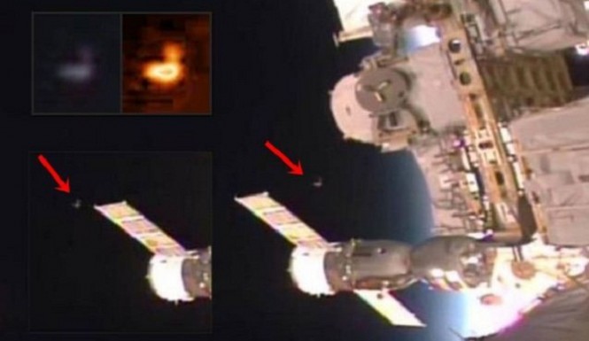 'UFO' Approaches and Flies Past International Space Station