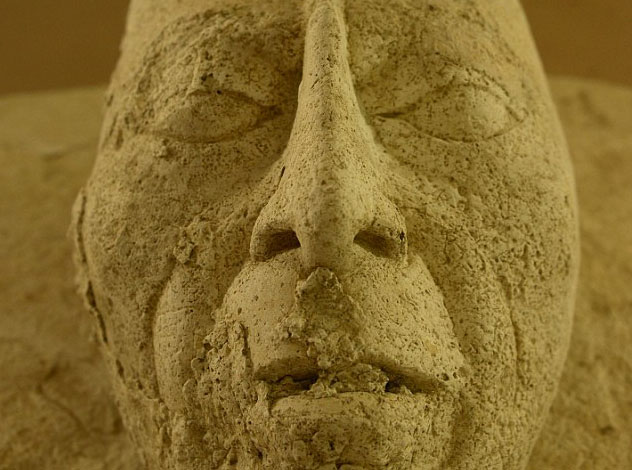 Mayan Mask Unearthed Showing Ruler in His Old Age