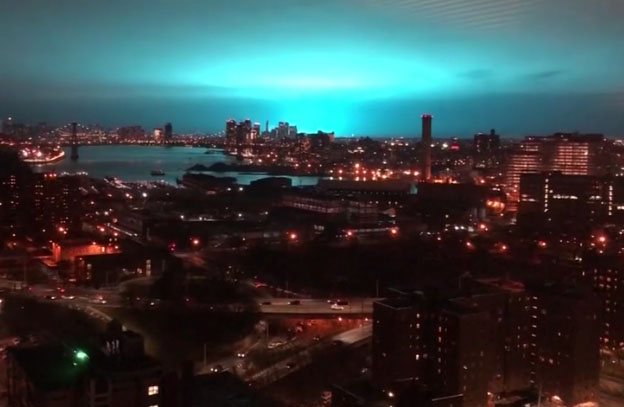 Eerie Light in New York Sky Caused by 'Transformer Explosion'