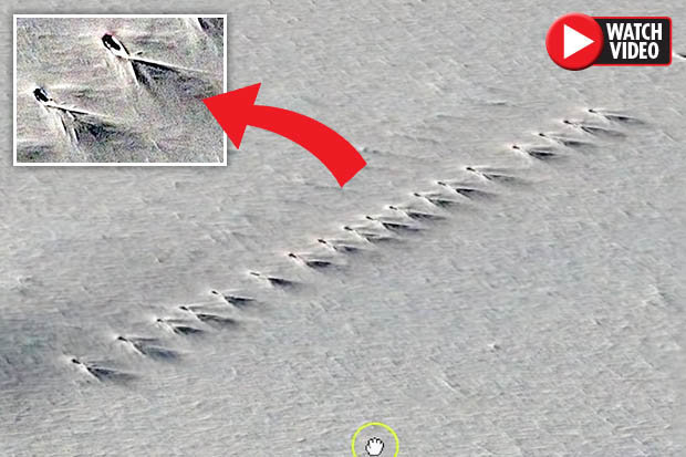 Google Earth 'Uncovers Ancient City' Emerging from Antarctica