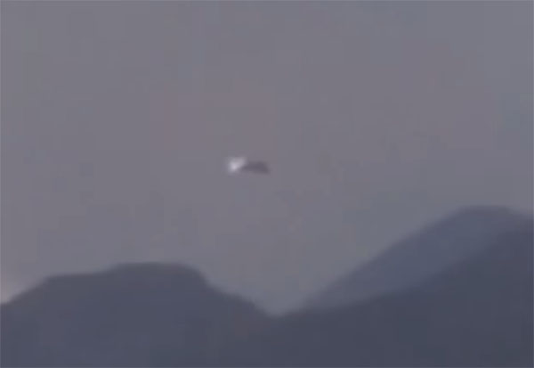 'Plate UFO' Recorded in Mountains of Italy