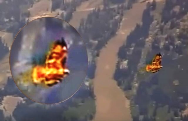 Large 'Mythological Fire Bird' Spotted Near Yellowstone