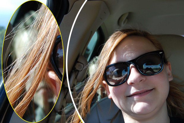 'Ghost Boy' Captured in Woman's Car Selfie