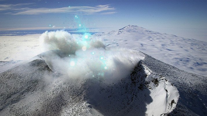 Particles Coming from the Ground in Antarctica Puzzle Physicists