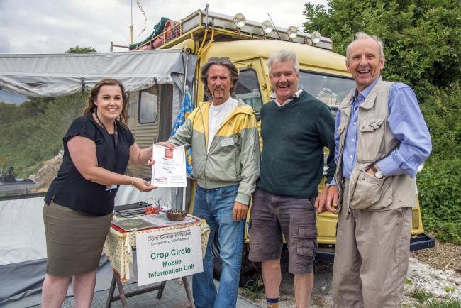 Crop Circle Entry Fees Donated to Charity