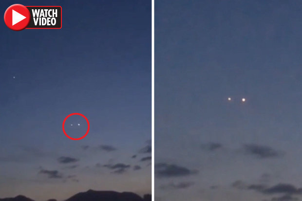 Blinking 'UFOs' Amaze Witnesses in China