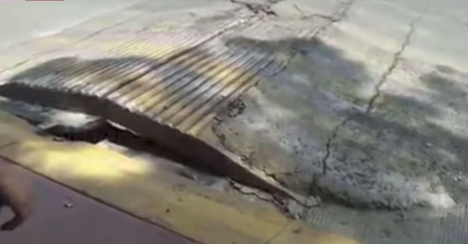 Weird 'Breathing Road' Filmed After Mexico Earthquake