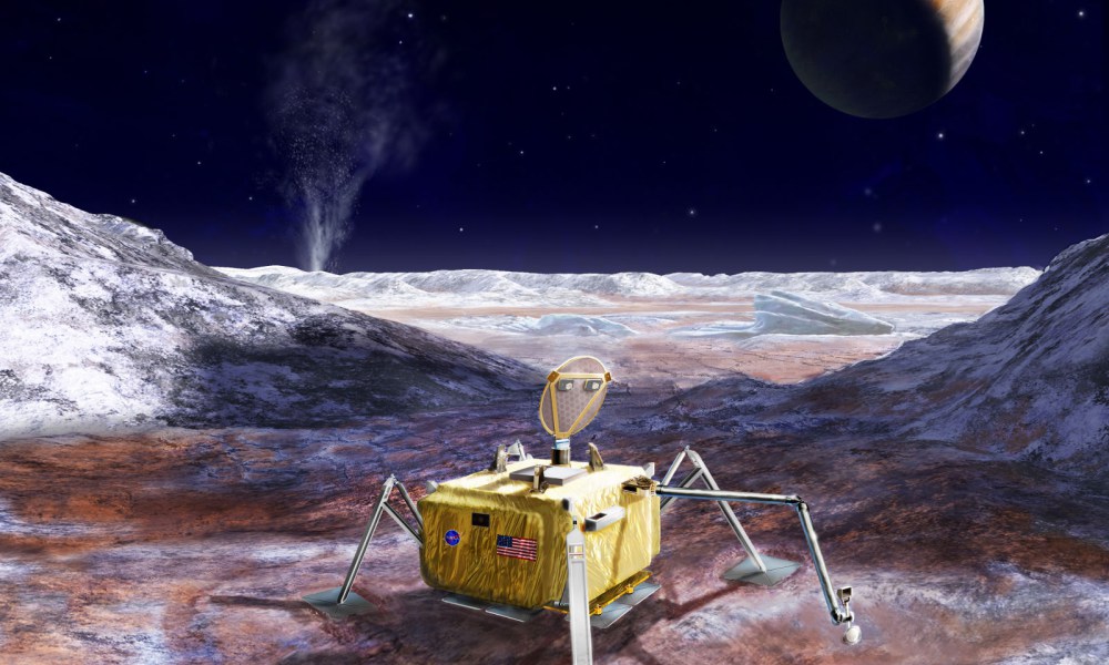 NASA Reveal Plans to Drill for Life on Jupiter's Icy Moon Europa